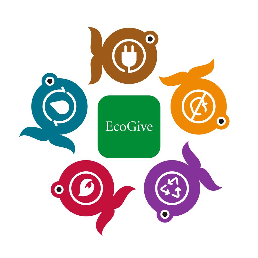 Le 5 aree di EcoGive: luce, acqua, gas, riciclo-riuso e spreco alimentare